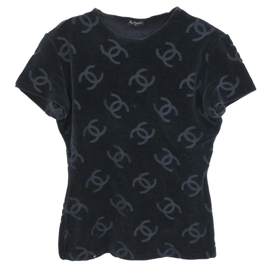 Chanel Short Sleeve Top Black #40
