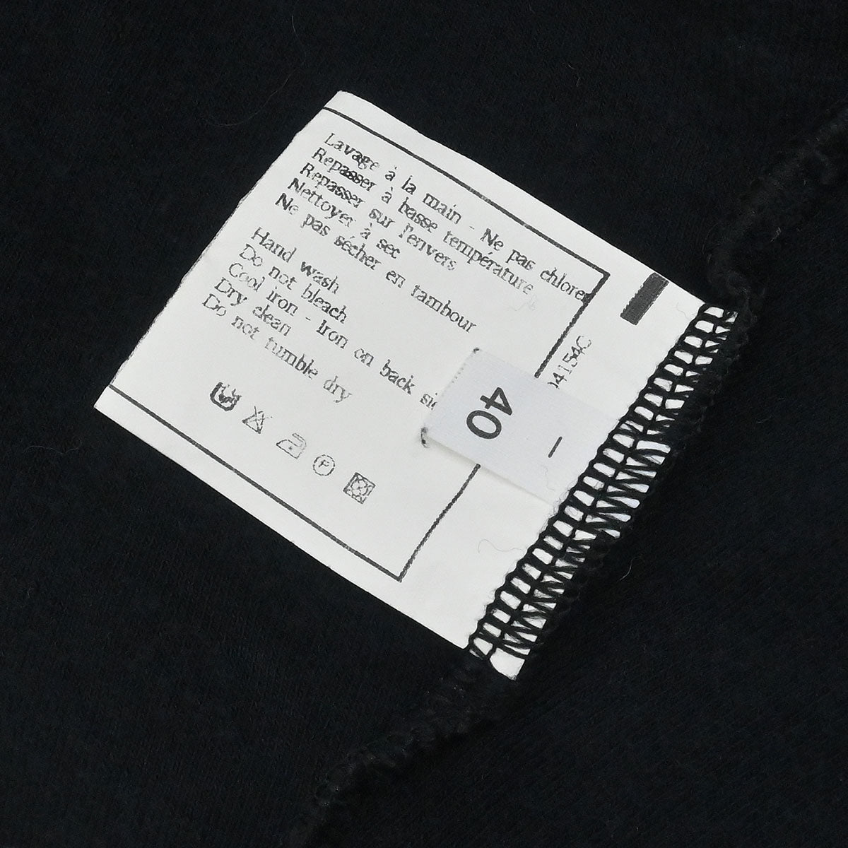 Chanel Short Sleeve Top Black #40