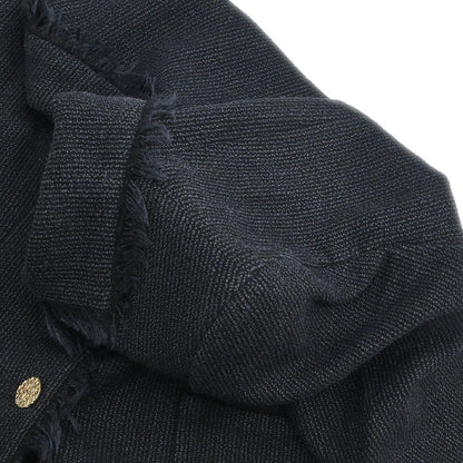 Chanel 2004 Single Breasted Jacket Black #42