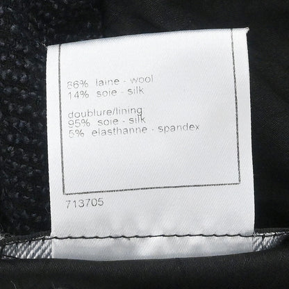 Chanel 2004 Single Breasted Jacket Black #42