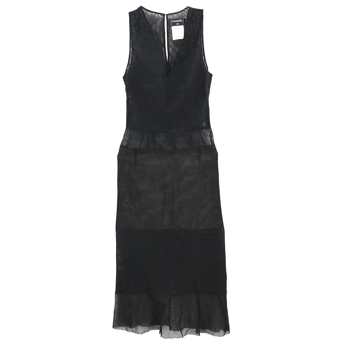 Chanel 2003 Setup Suit Top Skirt Black #34