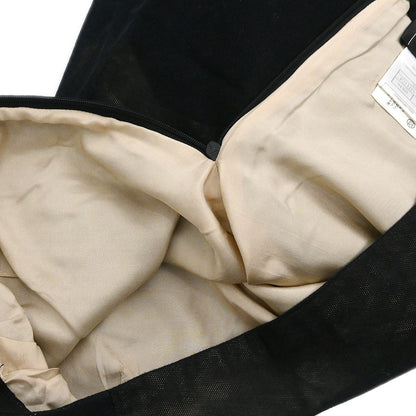 Chanel 2003 Setup Suit Top Skirt Black #34