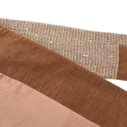 Chanel Single Breasted Jacket Brown #38