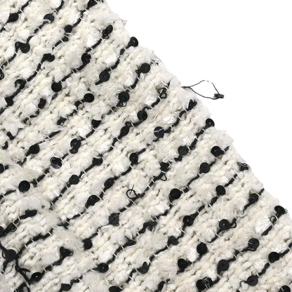 Chanel 2005 Single Breasted Collarless Jacket White #40