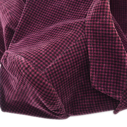 Yves Saint Laurent Setup Suit Jacket Skirt Bordeaux #M