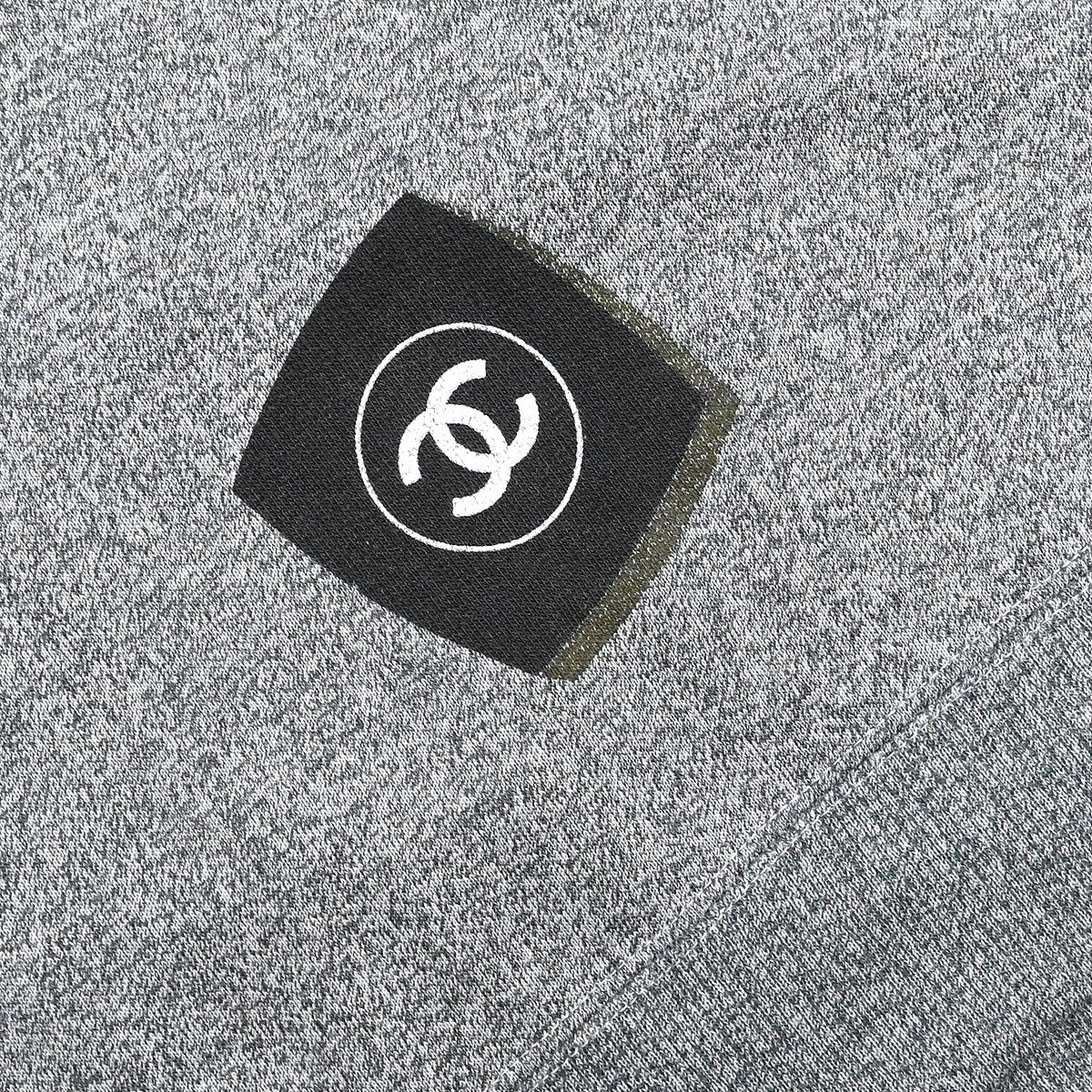 Chanel Long Sleeve Top Sweater Gray