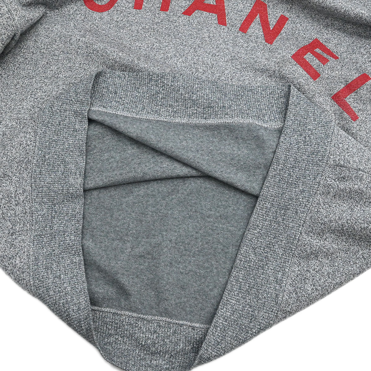 Chanel Long Sleeve Top Sweater Gray