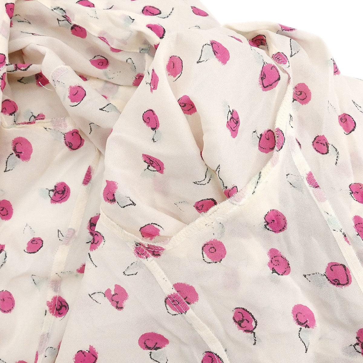 Chanel 1999 Shirt Blouse White #38