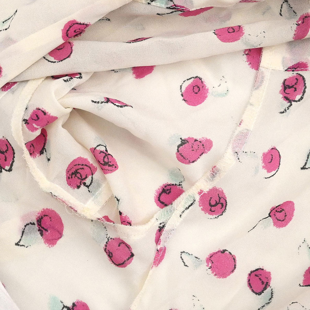 Chanel 1999 Shirt Blouse White #38