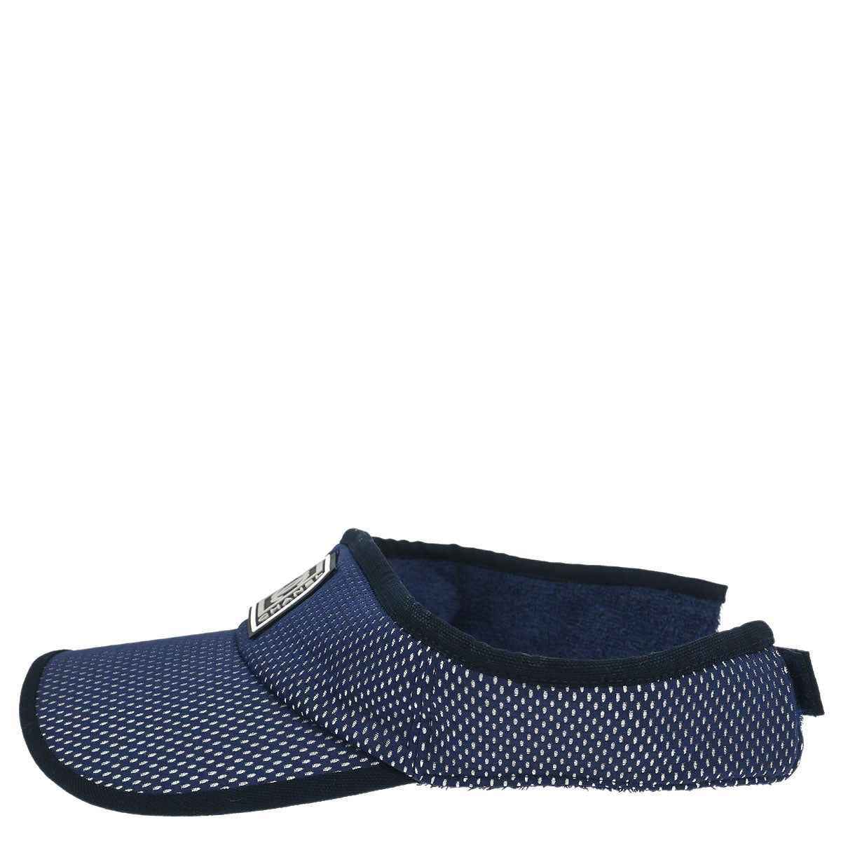 Chanel Navy Sport Line Visor Hat #One Size Small Good