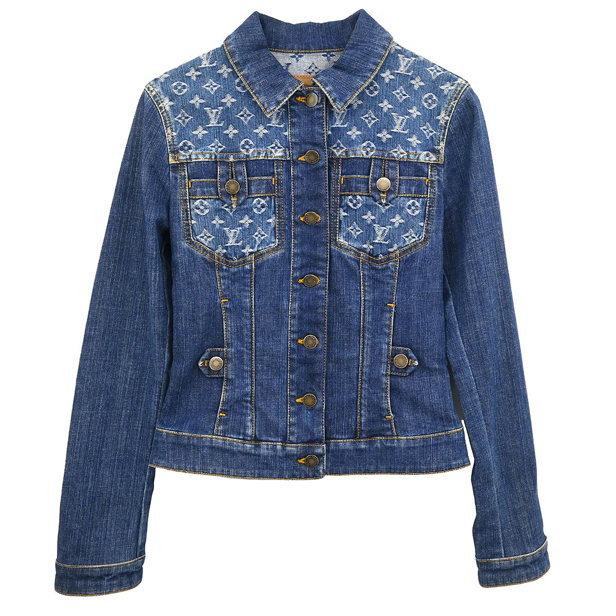 Louis Vuitton 2006 Denim Jacket Blue #34