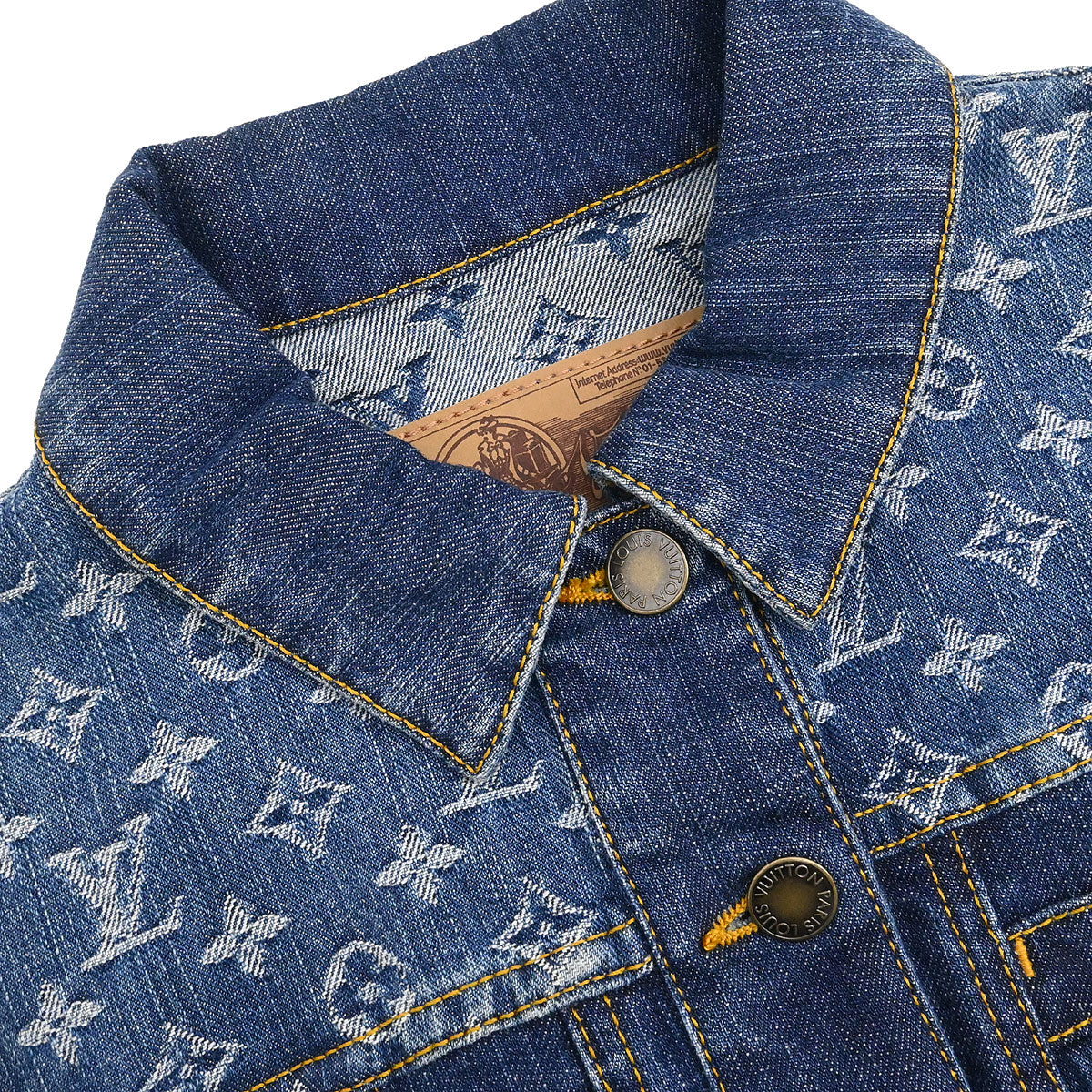 Louis Vuitton 2006 Denim Jacket Blue #34