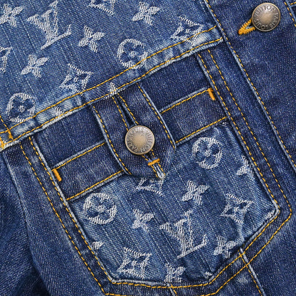 Louis Vuitton 2006 Denim Jacket Blue #34