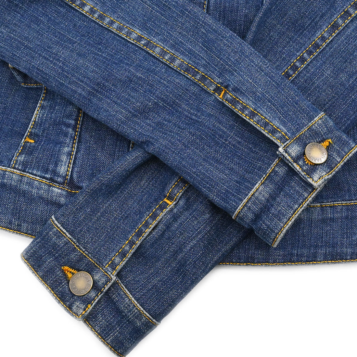 Louis Vuitton 2006 Denim Jacket Blue #34