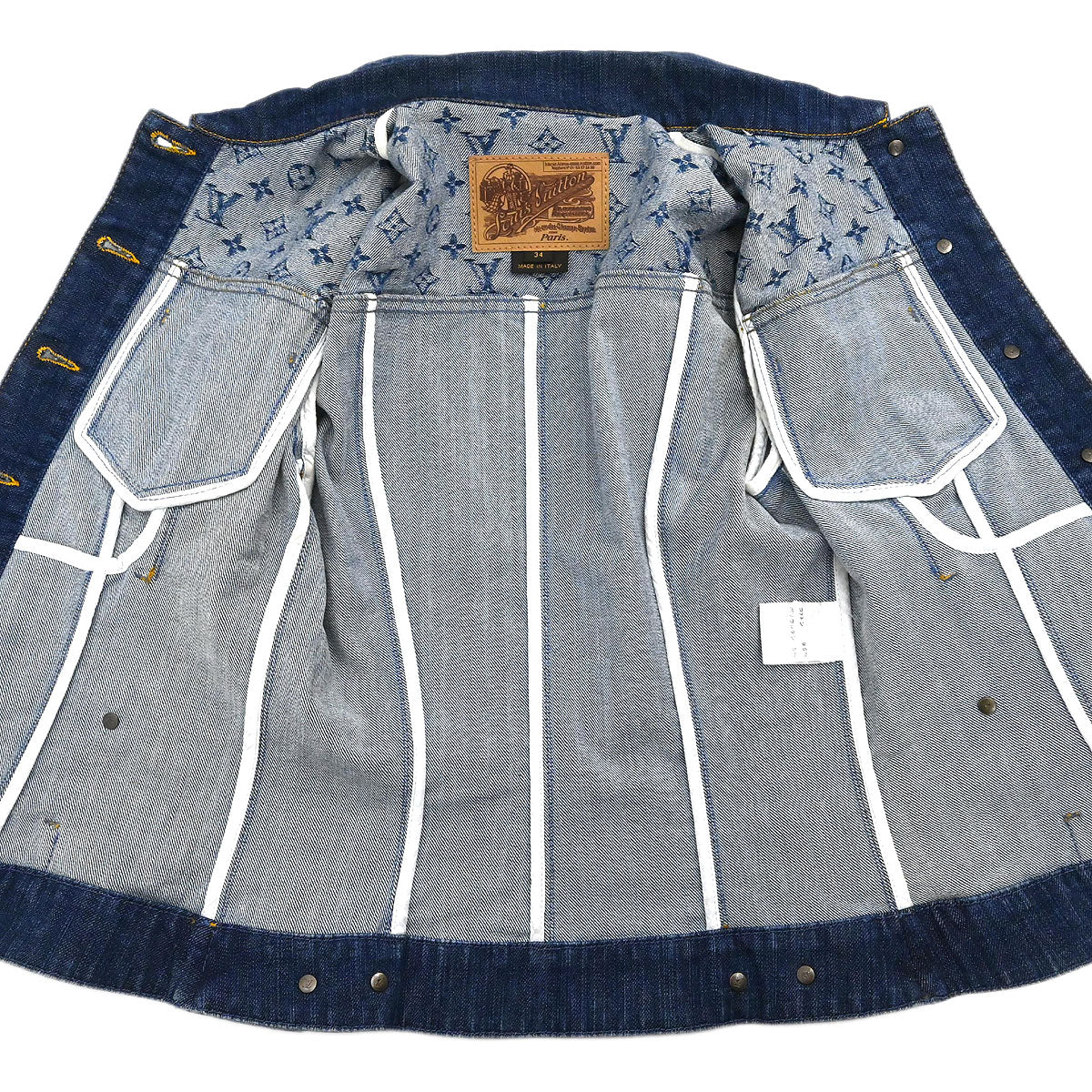 Louis Vuitton 2006 Denim Jacket Blue #34
