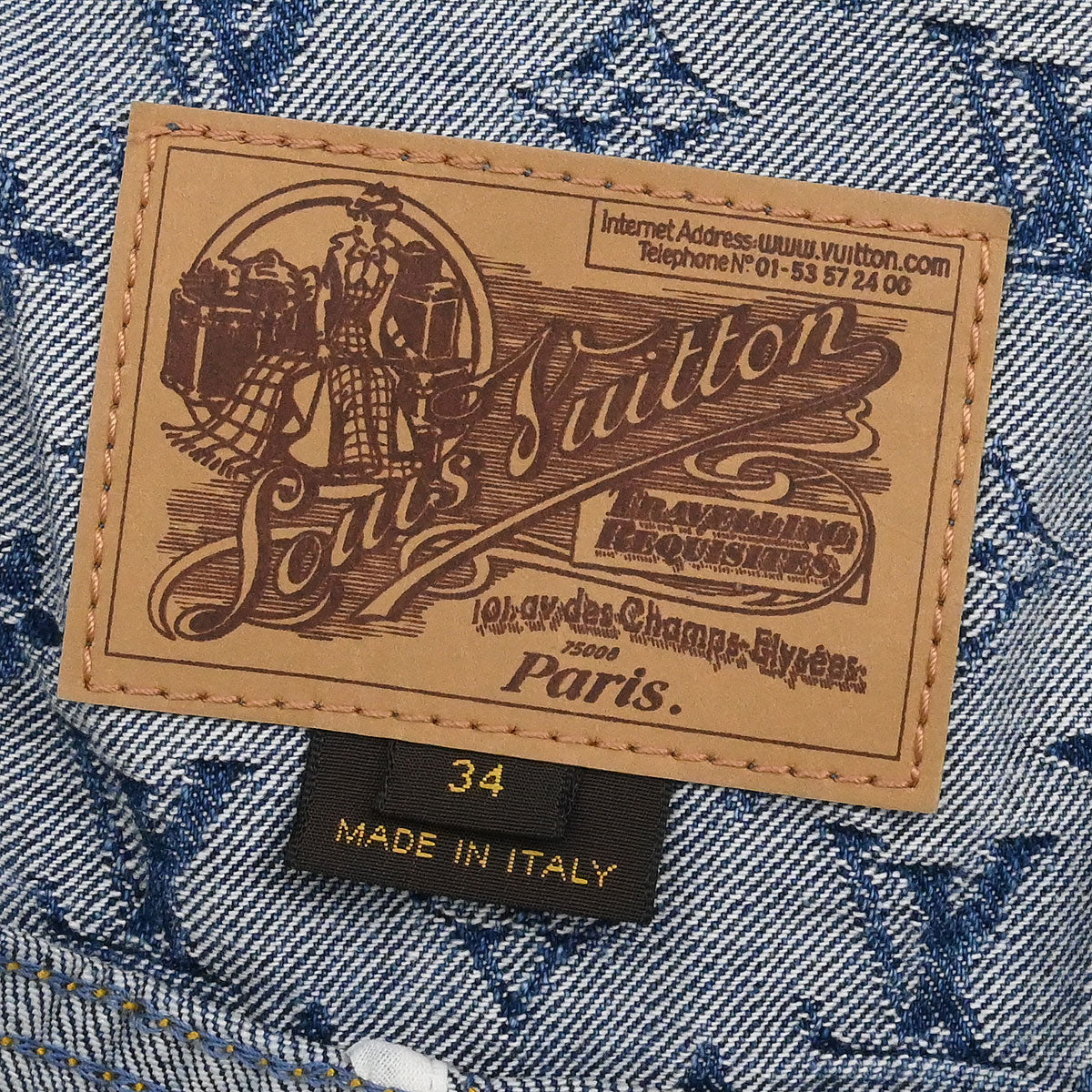 Louis Vuitton 2006 Denim Jacket Blue #34
