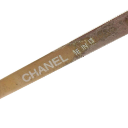 Chanel Sunglasses Eyewear Brown Rhinestone 62□15 Small Good