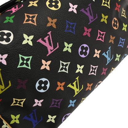 Louis Vuitton Black Monogram Multicolor Speedy 30 Handbag M92642