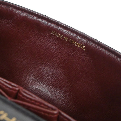 Chanel Black Lambskin Turnlock Mini Full Flap Shoulder Bag