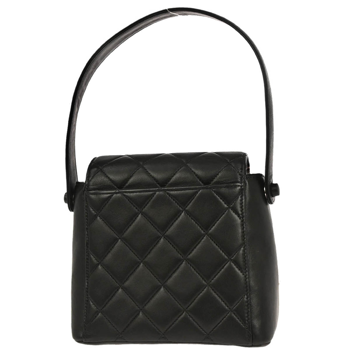 Chanel 1997-1999 Black Lambskin Handbag