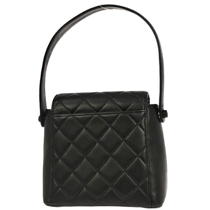 Chanel 1997-1999 Black Lambskin Handbag