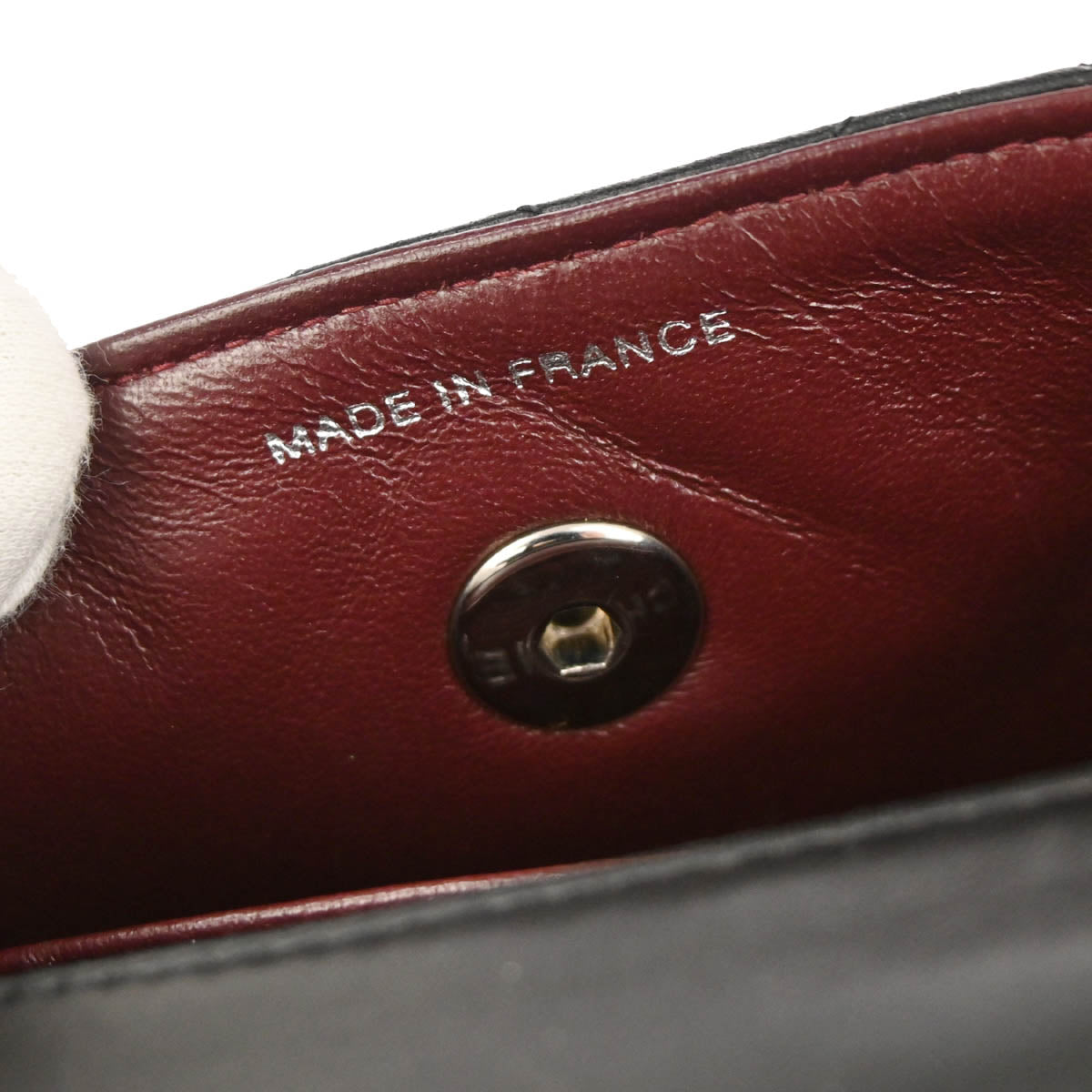 Chanel 1997-1999 Black Lambskin Handbag