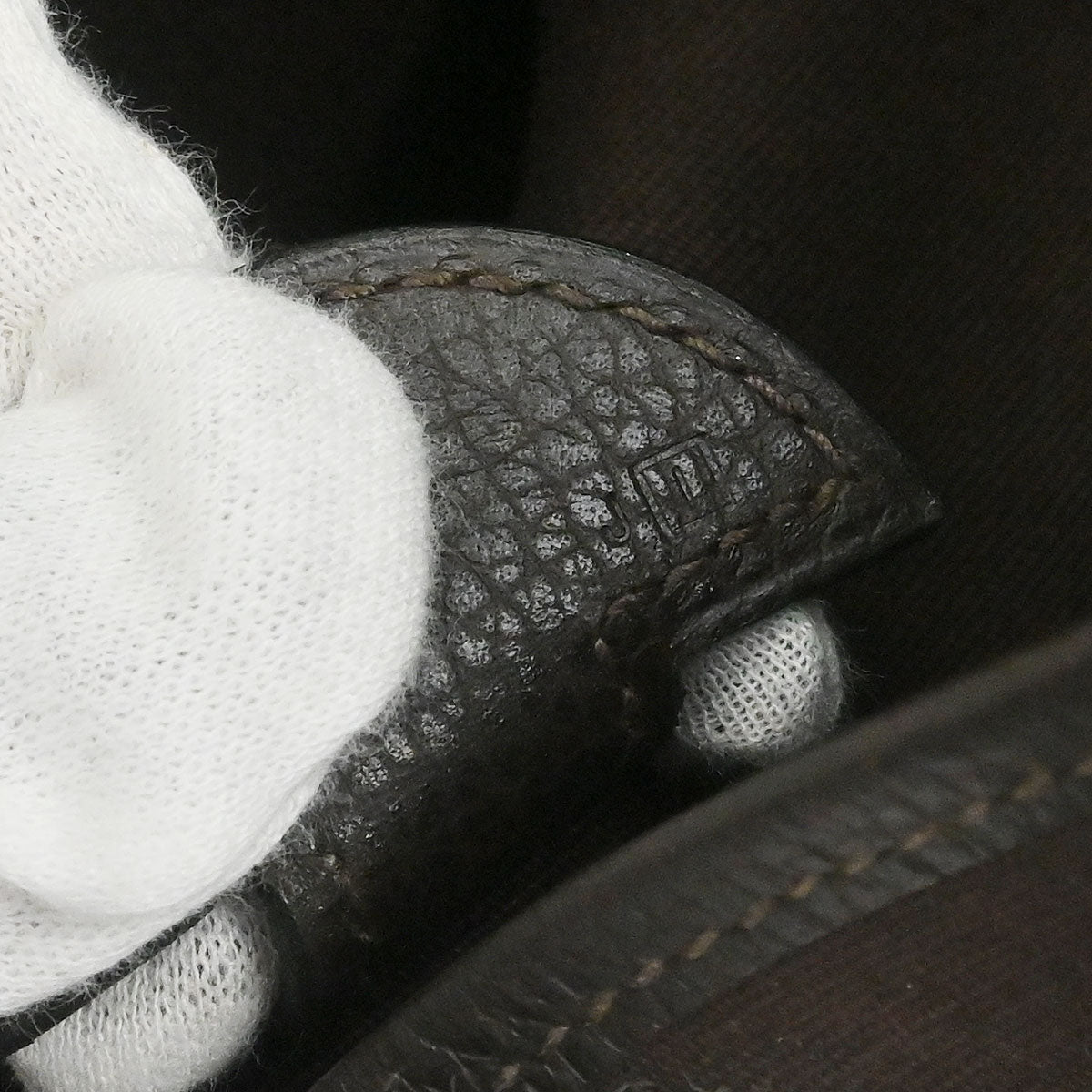 Hermes Chocolat Vache Liegee Sac Colorado GM Shoulder Bag