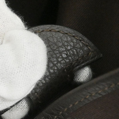 Hermes Chocolat Vache Liegee Sac Colorado GM Shoulder Bag