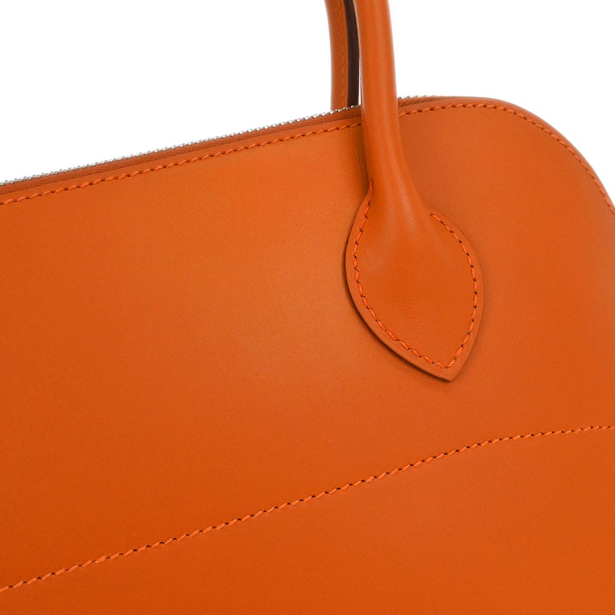 Hermes Orange Swift Bolide 31 2way Shoulder Handbag