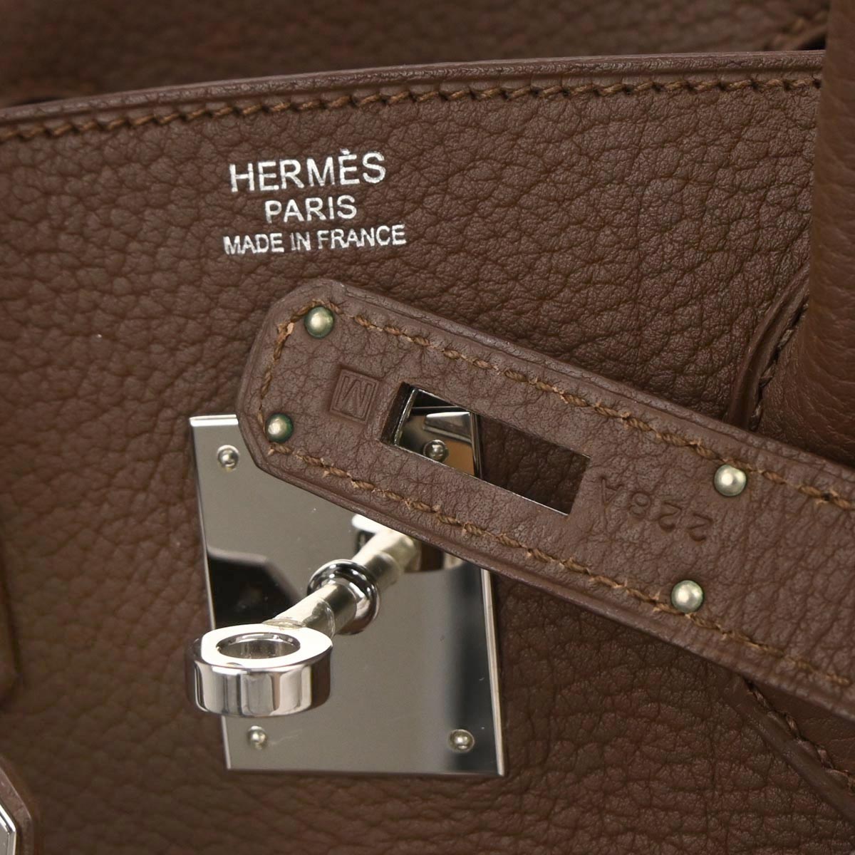 Hermes Terre Fjord Birkin 30 Handbag