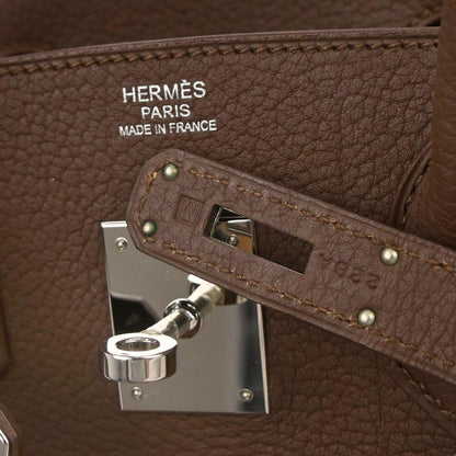 Hermes Terre Fjord Birkin 30 Handbag