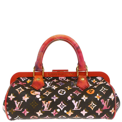 Louis Vuitton * Monogram Watercolor Papillon Frame Handbag M95730