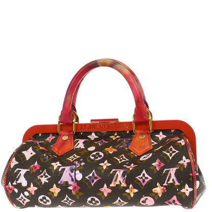 Louis Vuitton * Monogram Watercolor Papillon Frame Handbag M95730
