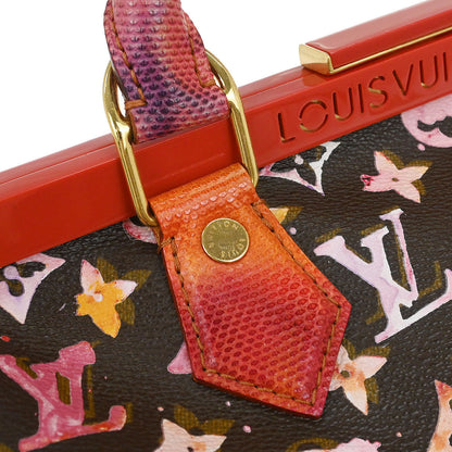 Louis Vuitton * Monogram Watercolor Papillon Frame Handbag M95730