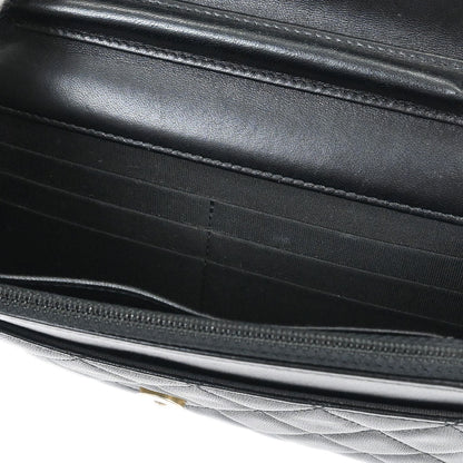 Chanel 2019 Black Lambskin Classic WOC Wallet on Chain Bag