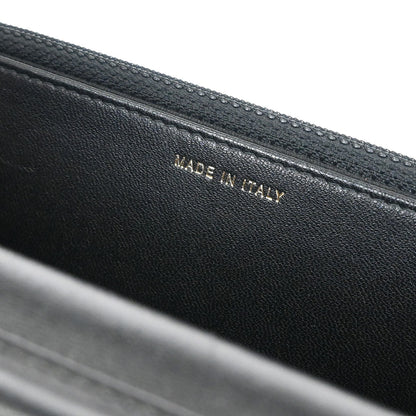 Chanel 2019 Black Lambskin Classic WOC Wallet on Chain Bag