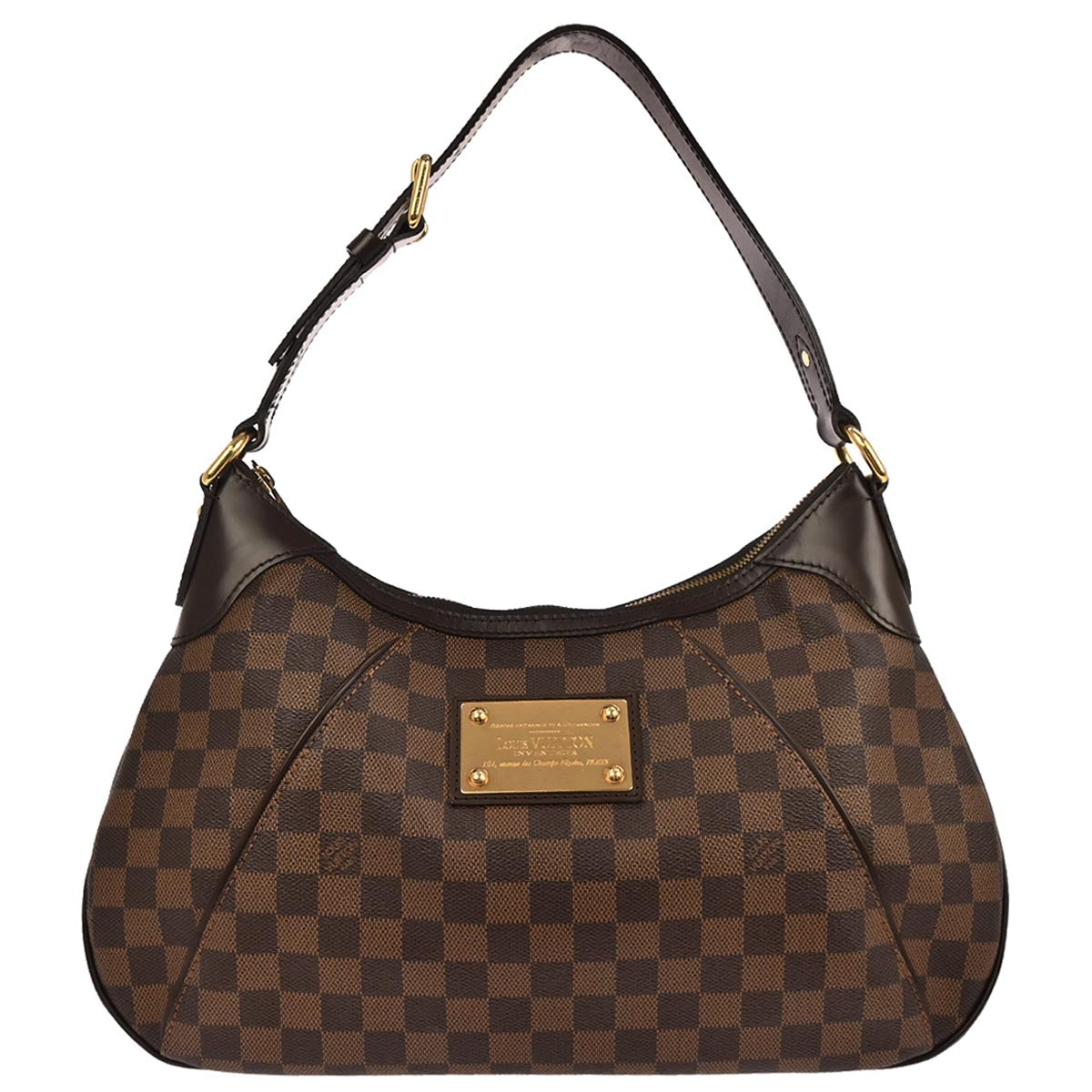 Louis Vuitton Damier Thames GM Hobo Shoulder Bag N48181