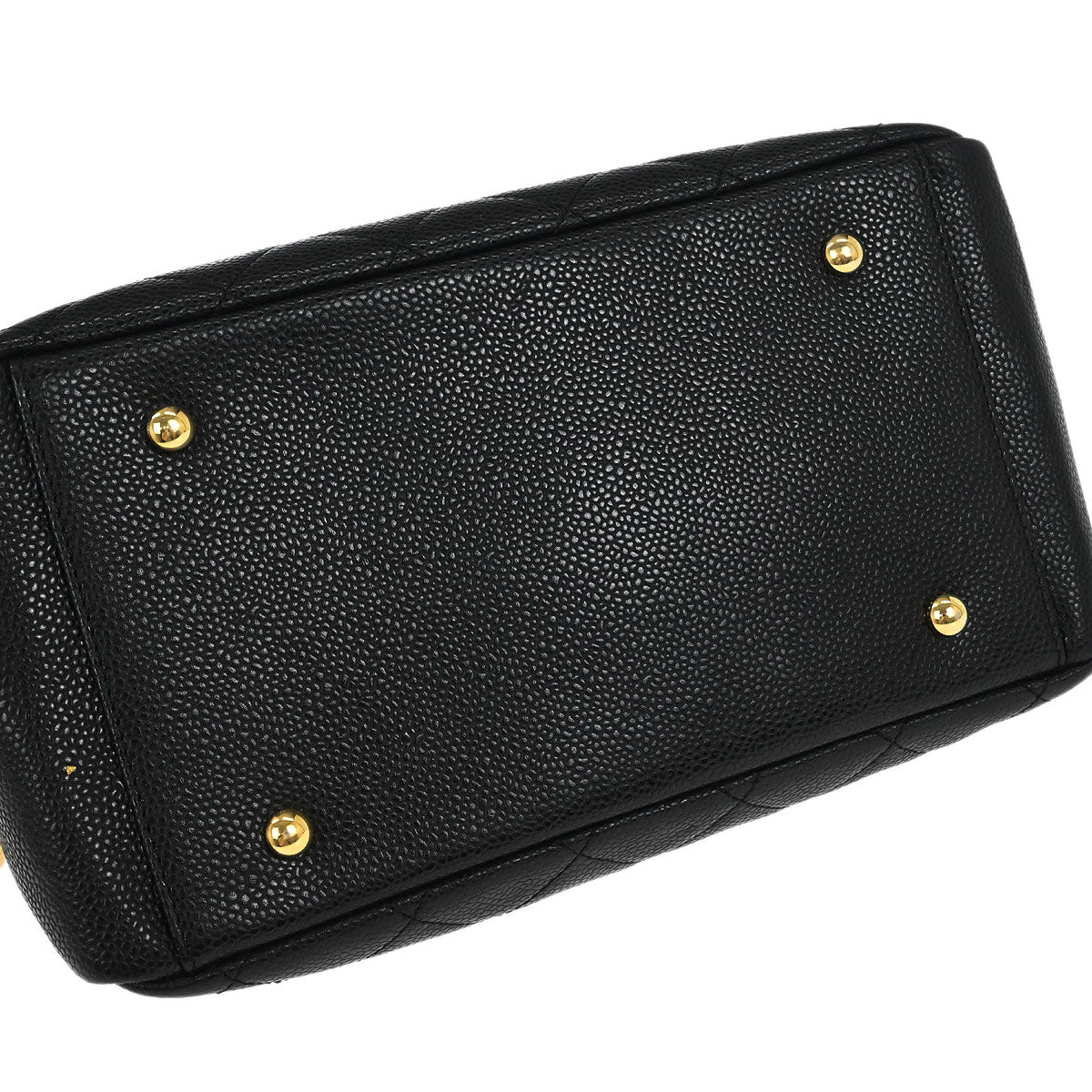 Chanel Black Calfskin Petite Timeless Tote PTT Chain Handbag