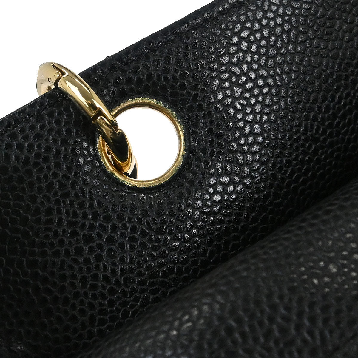 Chanel Black Calfskin Petite Timeless Tote PTT Chain Handbag