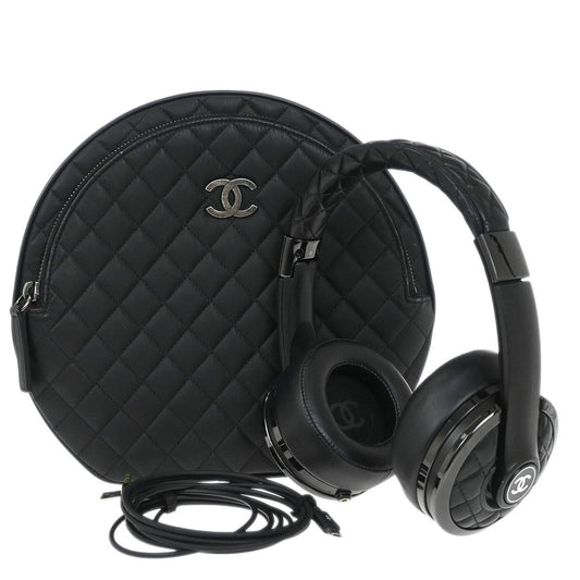 Chanel x Monster Wireless Headphones with Storage Bag Black