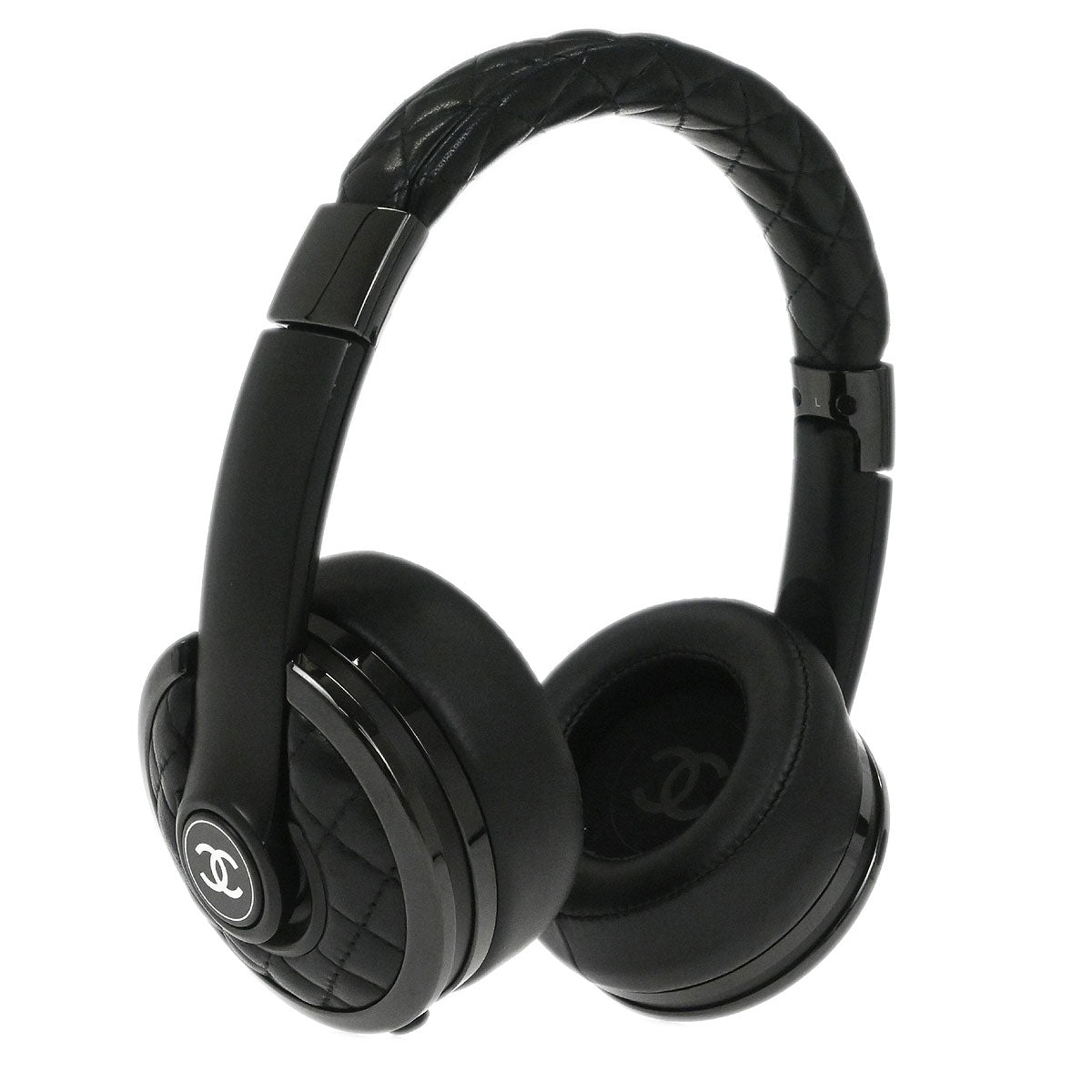 Chanel x Monster Wireless Headphones with Storage Bag Black