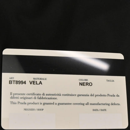 Prada Black Nylon Shoulder Bag