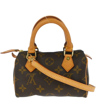 Louis Vuitton 1995 Monogram Mini Speedy 2way Shoulder Handbag M41534