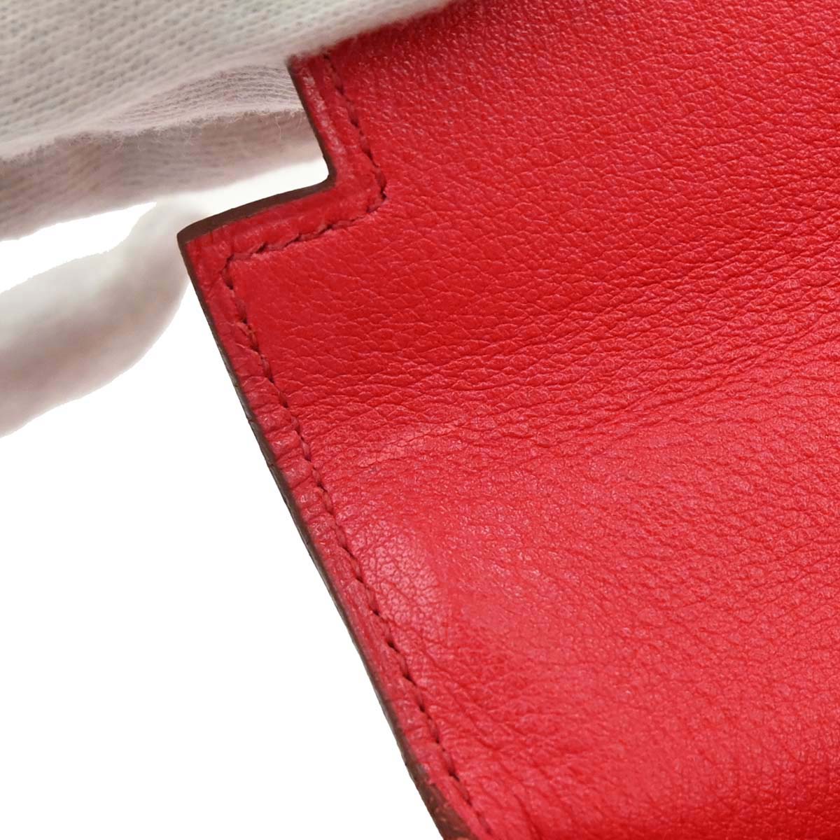 Hermes Rouge Vif Gulliver Mini Kelly 20 Shoulder Handbag