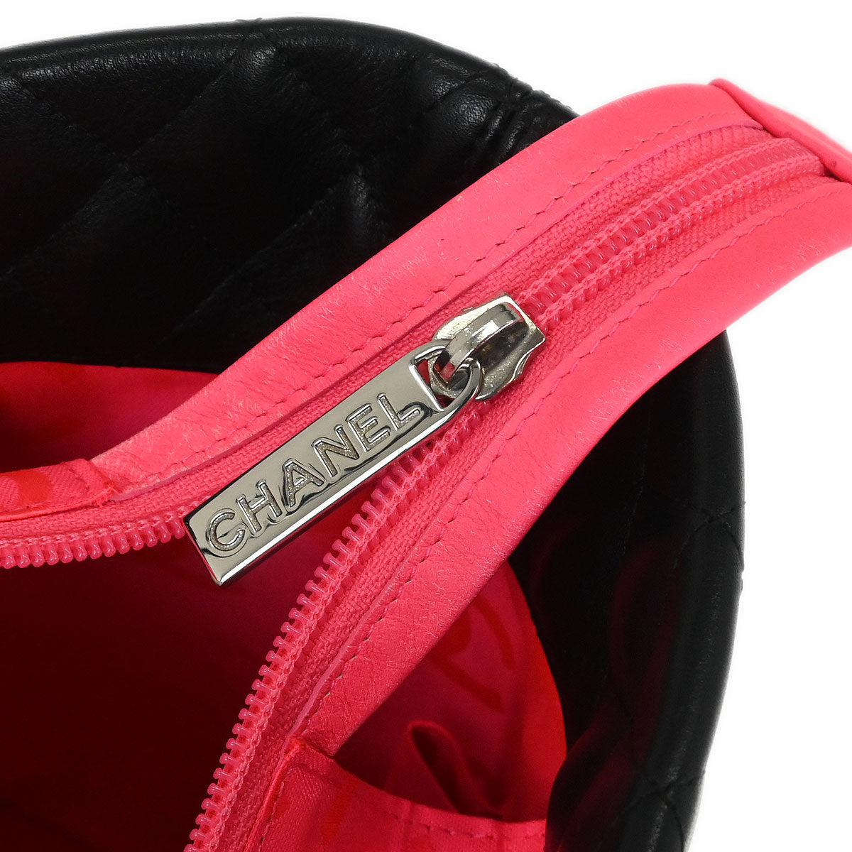 Chanel Black Calfskin Cambon Ligne Tote Handbag