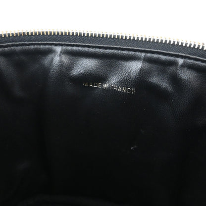 Chanel Black Caviar Skin Timeless Vanity Handbag