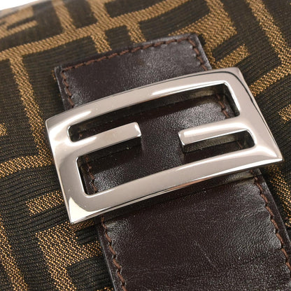 Fendi Brown Canvas Zucca Handbag