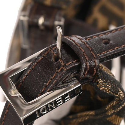 Fendi Brown Canvas Zucca Handbag