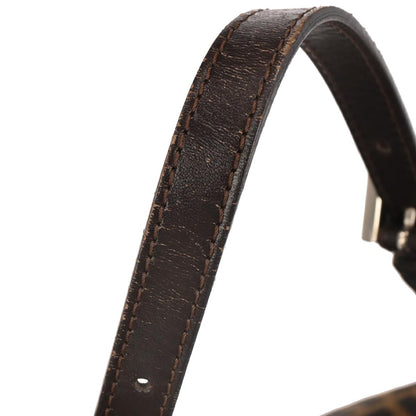 Fendi Brown Canvas Zucca Handbag