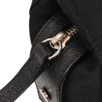 Bvlgari Black Canvas Logomania Handbag